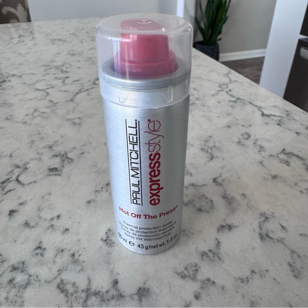 Paul Mitchell Hot Off The Press Thermal Protection Hair Spray Travel Size 1.5oz